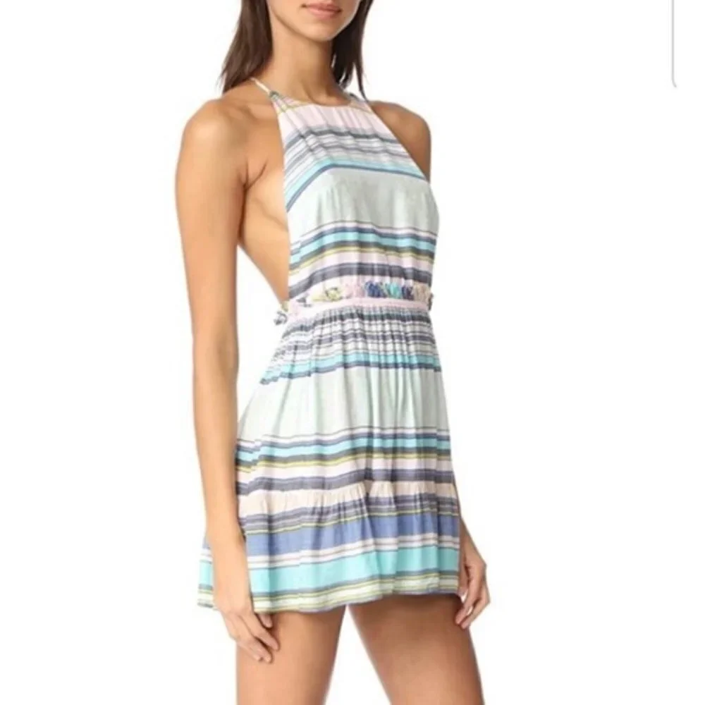 NWT Wildfox Halley Elefante Hanalei Casual Dress M - Picture 1 of 2